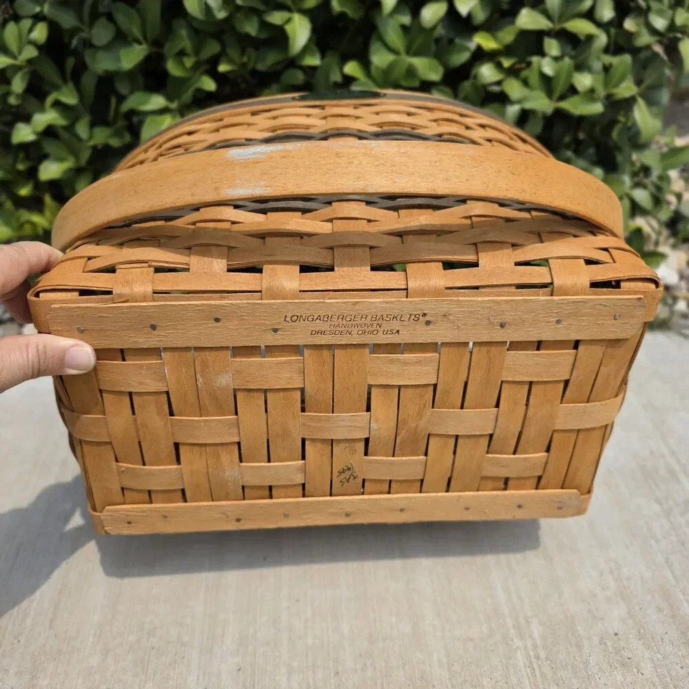 Longaberger 1995 Edition traditions collection family basket With Handle